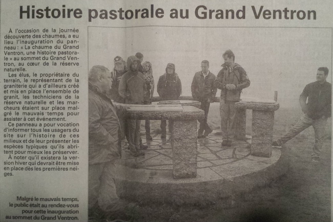 article de Vosges Matin