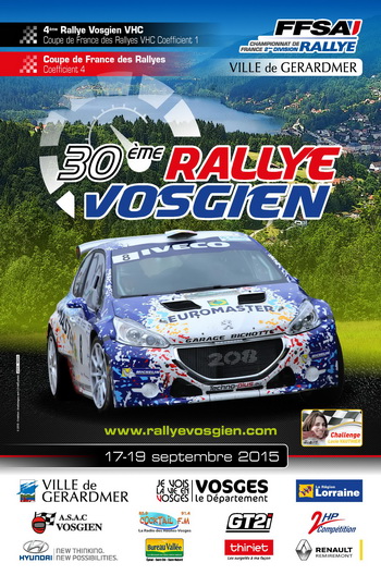 Trophee rallye vosgien 2015